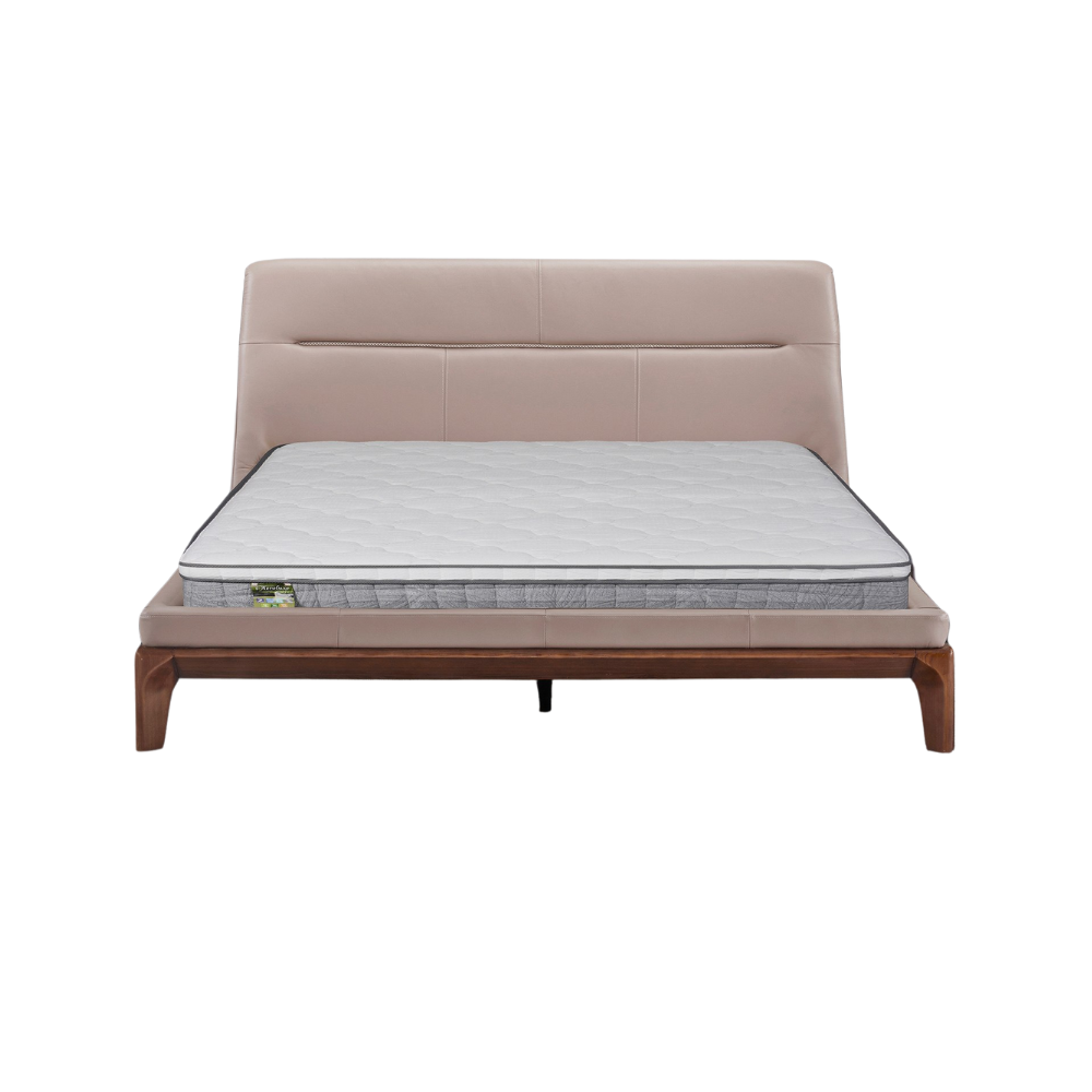 Luxurious Queen Mattress with Gel-Infused Memory Foam & Pocket Spring System-GCC Home Center