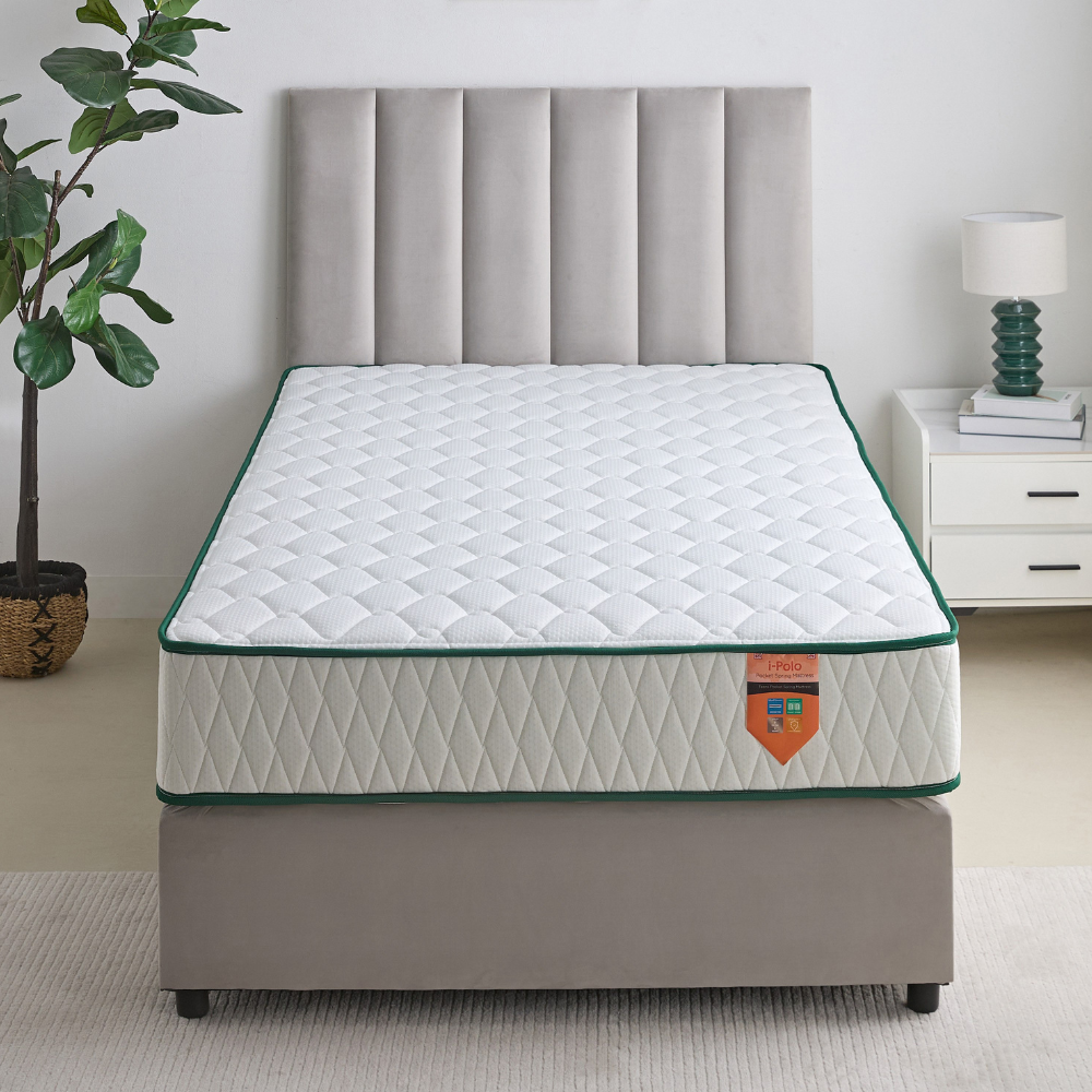 Spring Mattress with Foam Layer – 120x200 cm | Hypoallergenic & Durable Design-GCC Home Center