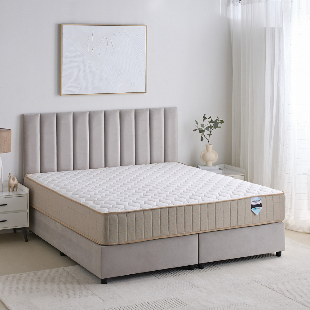 King-Size Mattress - Memory Foam Comfort, Pocket Spring Support, 10-Year Warranty-GCC Home Center