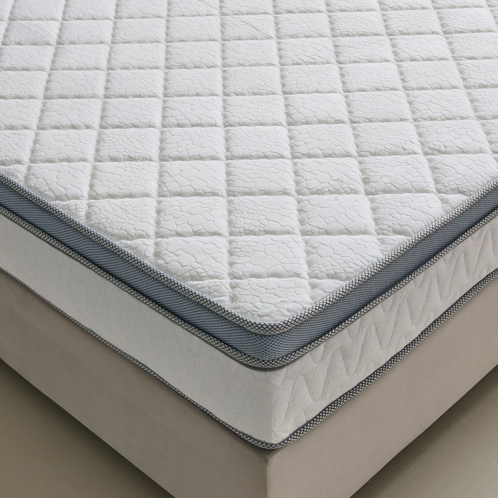 Twin-Size Rebonded Foam Mattress – Medium Firm Comfort with 5-Year Warranty-GCC Home Center