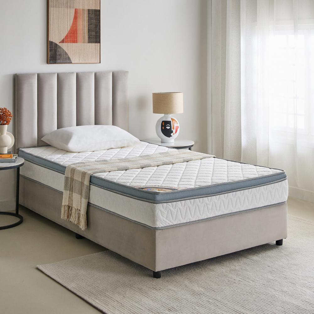 Twin-Size Rebonded Foam Mattress – Medium Firm Comfort with 5-Year Warranty-GCC Home Center