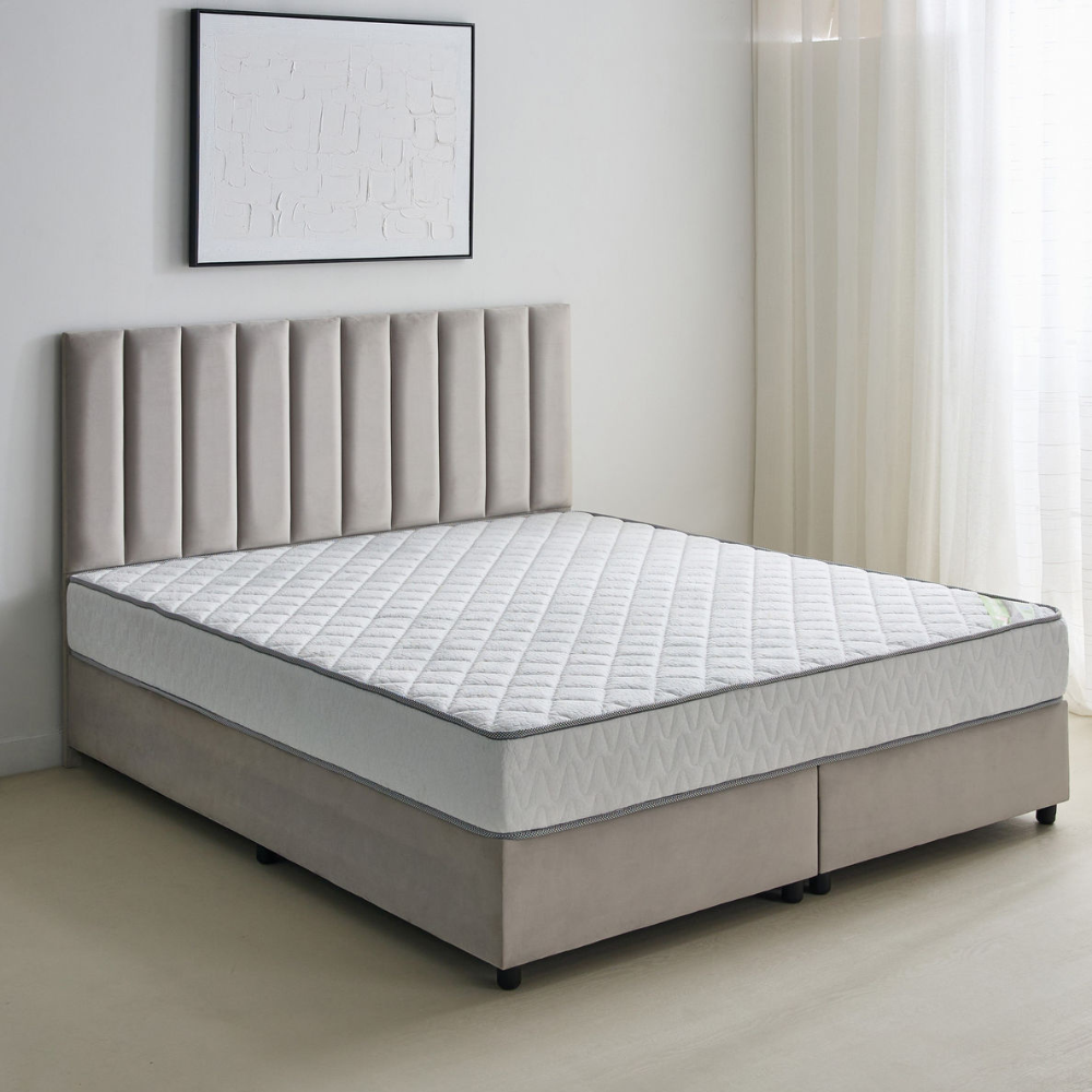 King-Size Firm Mattress with Rebonded Foam & 10-Year Warranty"-GCC Home Center