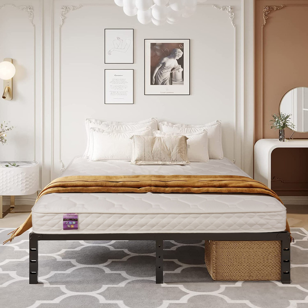 King Size Pocket Spring Mattress – Medium Firm, Anti-Allergen, Durable with Active Support (180x200 cm)-GCC Home Center