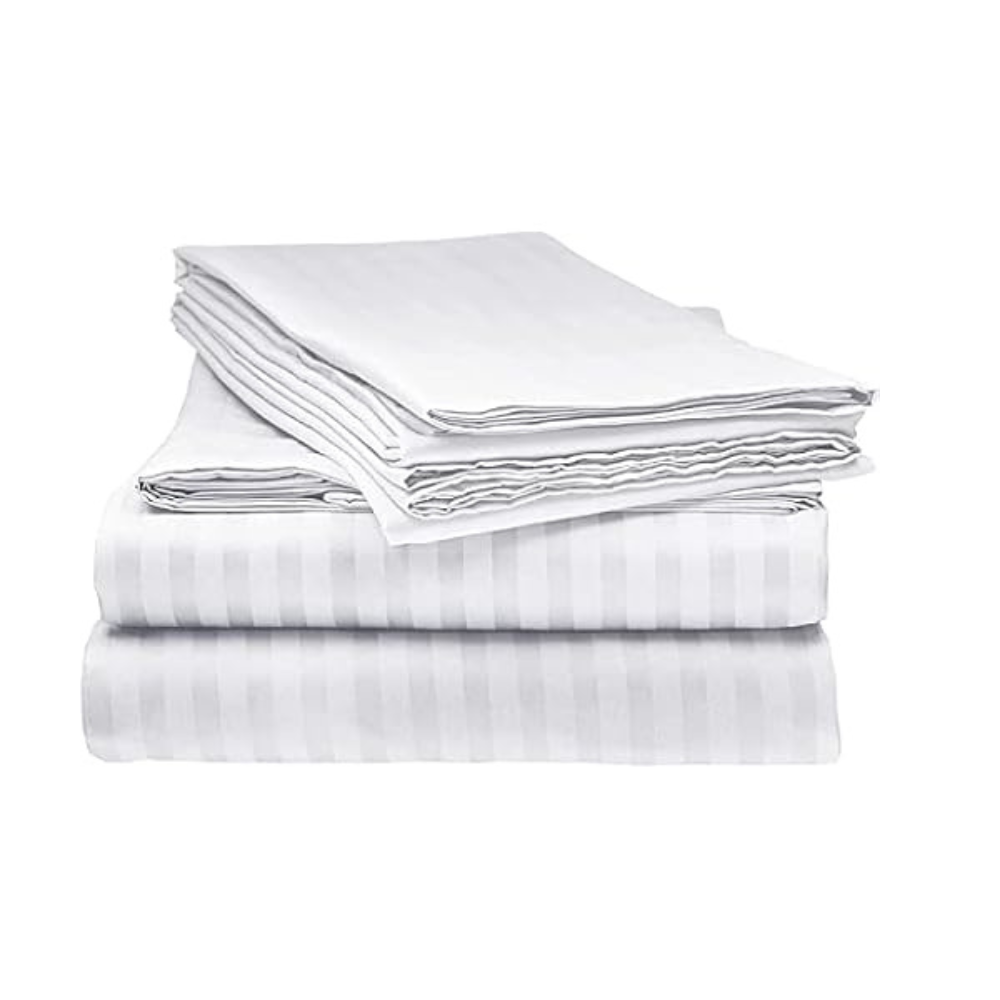 Luxury 6-Piece Hotel Comforter Set, King Size – Soft, Breathable Cotton, Modern Design-GCC Home Center