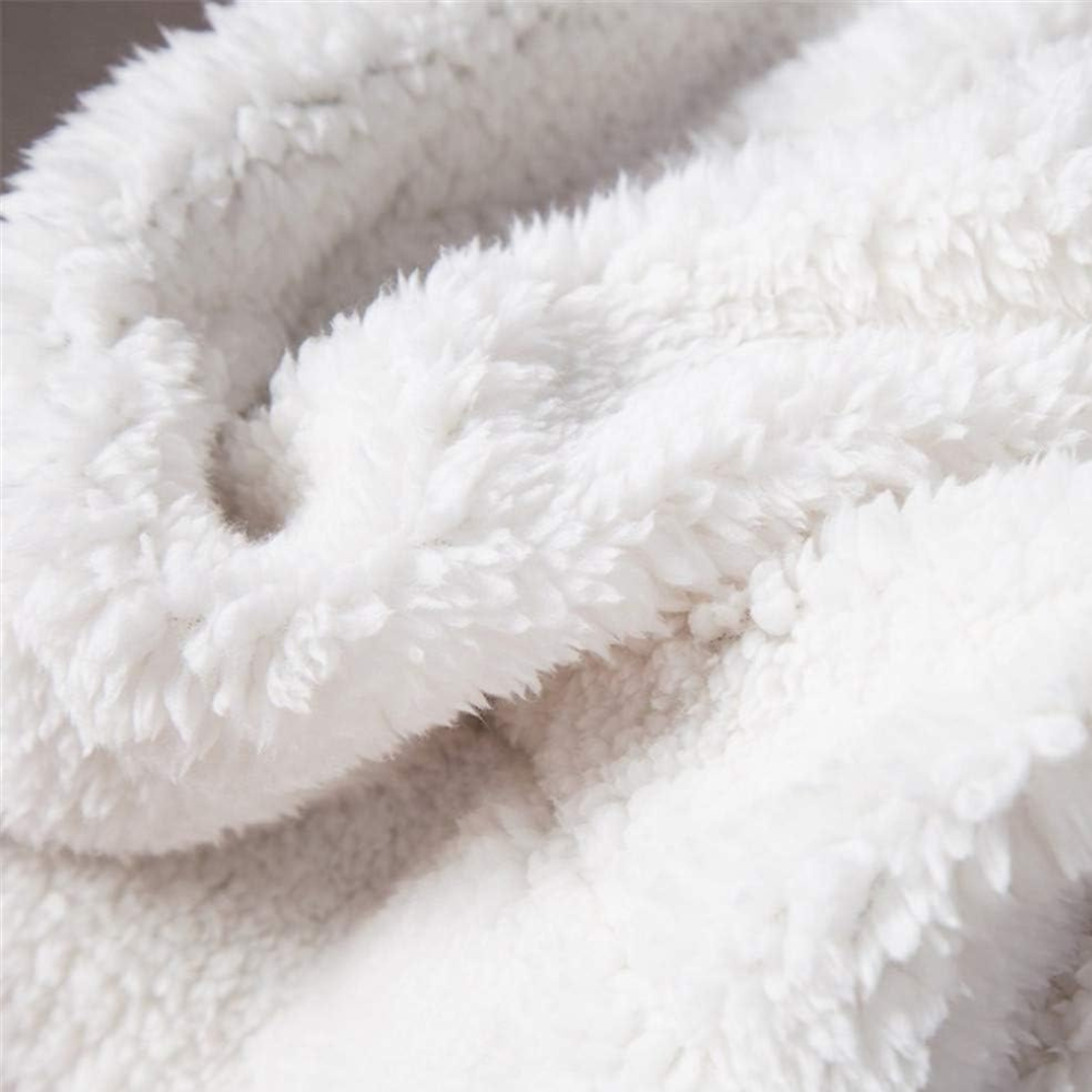 Reversible Sherpa Lamb Fleece Blanket – Elegant, Ultra-Soft, and Warm for Bed & Sofa-GCC Home Center