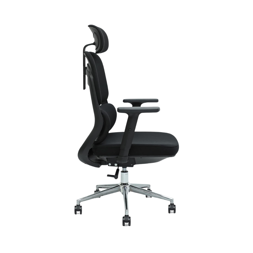 Ergonomic Mesh Computer Chair with Adjustable Height & Space-Saving Design - Comfortable Office Chair with 360° Swivel & Tilt Lock-GCC Home Center