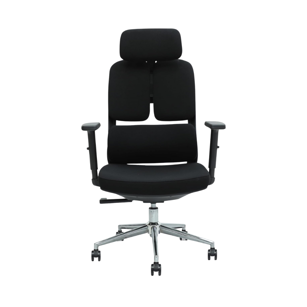 Ergonomic Mesh Computer Chair with Adjustable Height & Space-Saving Design - Comfortable Office Chair with 360° Swivel & Tilt Lock-GCC Home Center