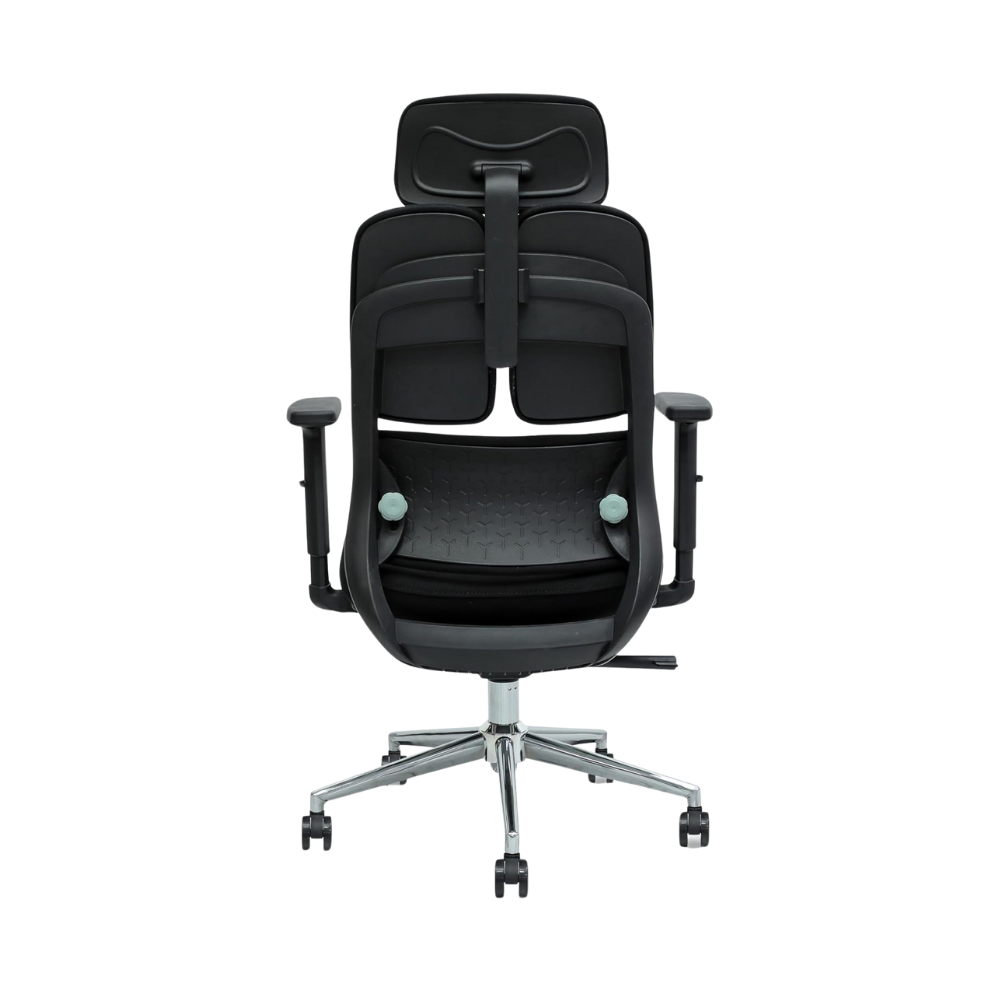 Ergonomic Mesh Computer Chair with Adjustable Height & Space-Saving Design - Comfortable Office Chair with 360° Swivel & Tilt Lock-GCC Home Center