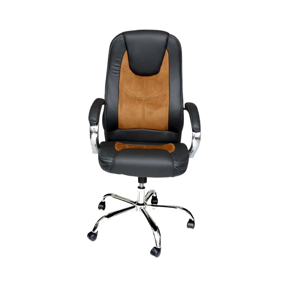Ergonomic Alloy Steel Office Chair with Adjustable Height & 360° Swivel - Durable and Easy to Clean-GCC Home Center