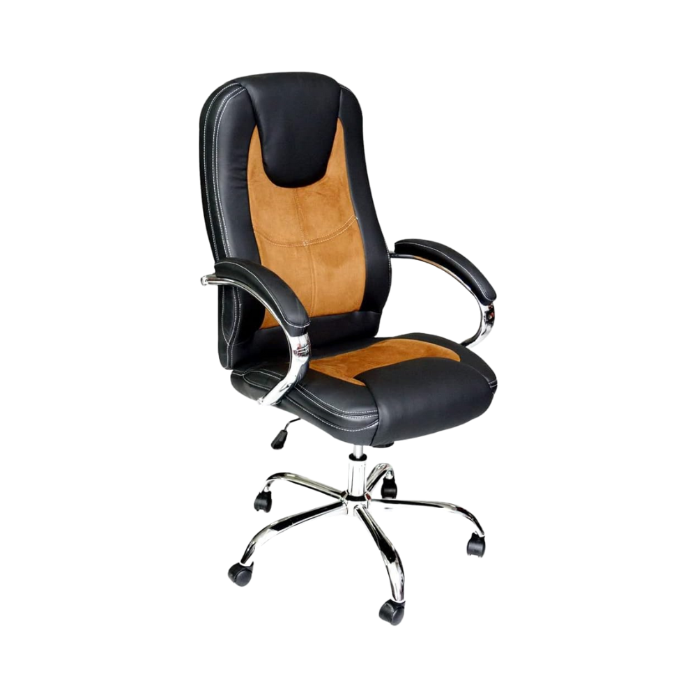 Ergonomic Alloy Steel Office Chair with Adjustable Height & 360° Swivel - Durable and Easy to Clean-GCC Home Center