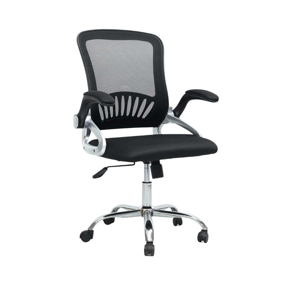 Ergonomic Alloy Steel Computer Desk Chair - Heavy-Duty, Multi-Purpose Office & Gaming Chair with 6-Month Warranty-GCC Home Center