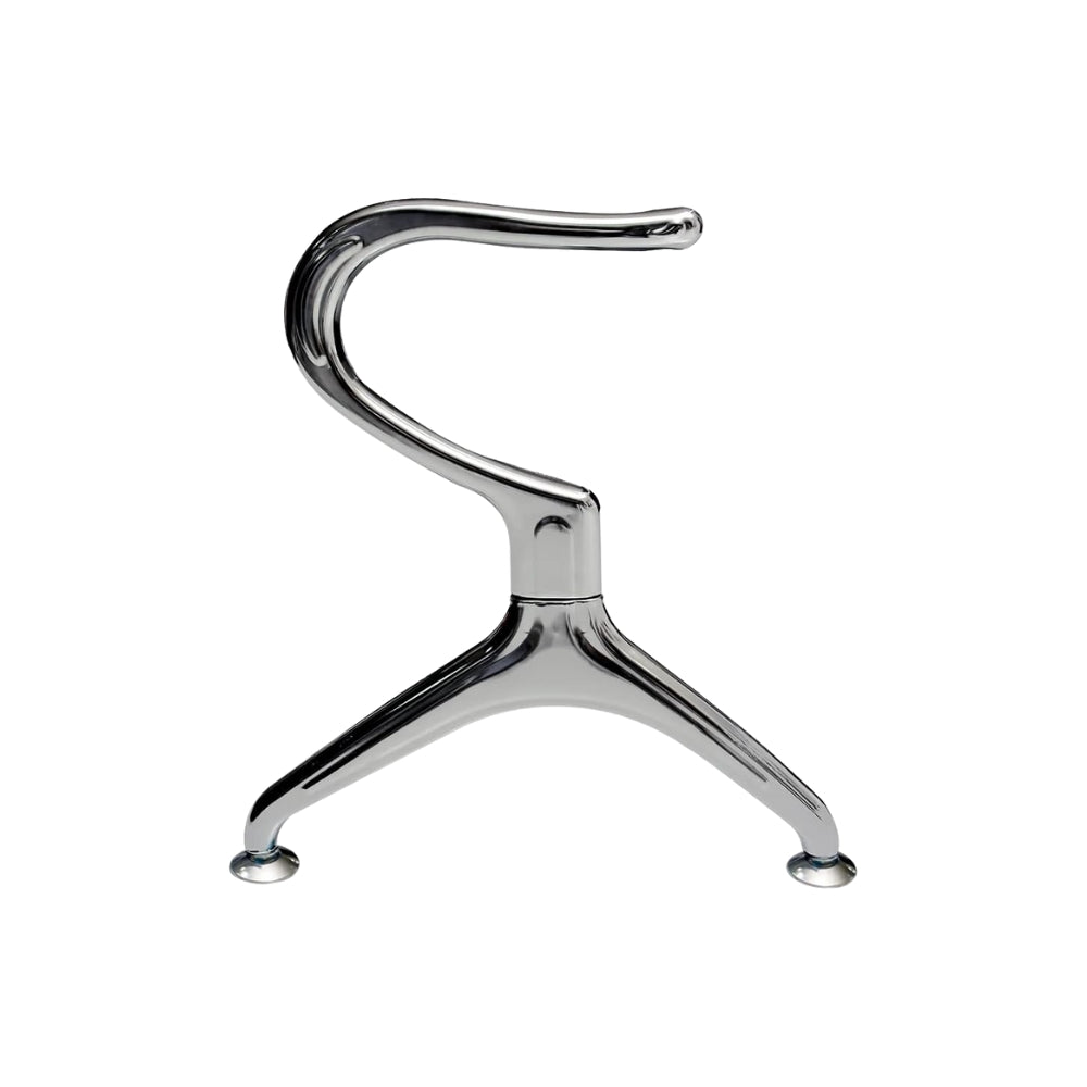 Ergonomic 3-Seater Metal Airport & Visitor Chair with Armrests - Durable Silver Seating for Office, Hospital, and Waiting Areas-GCC Home Center