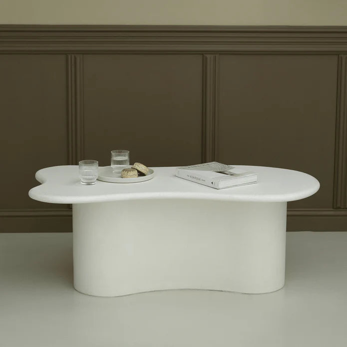 Elegant White Tone Coffee Table