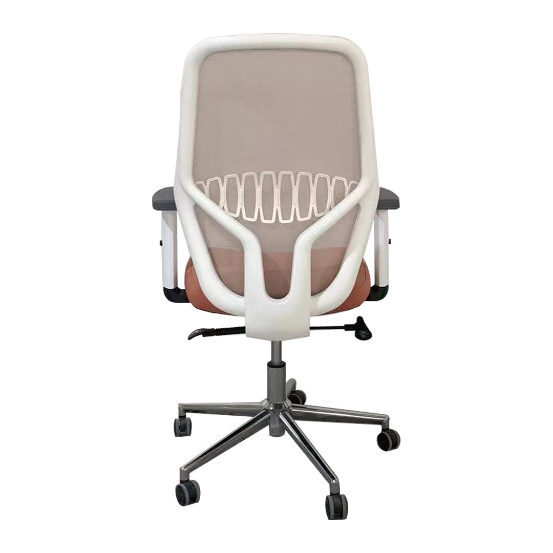 Ergonomic Low Back Office Chair With Height Adjustable And Adjustable Arm Rest-GCC Home Center