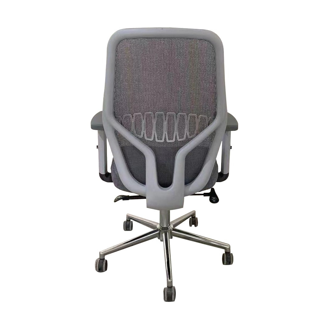 Ergonomic Low Back Office Chair With Height Adjustable And Adjustable Arm Rest-GCC Home Center