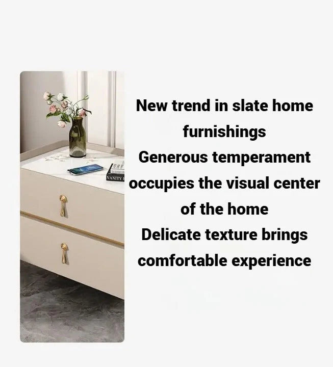 Nightstand Bedside Table, Solid Wood Bedroom Side Table-GCC Home Center