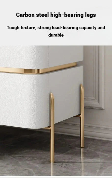 Nightstand Bedside Table, Solid Wood Bedroom Side Table-GCC Home Center