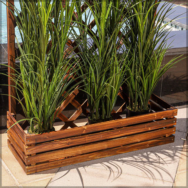 Fence Pot Stand For Courtyards, Terraces, And Outdoor Spaces-GCC Home Center
