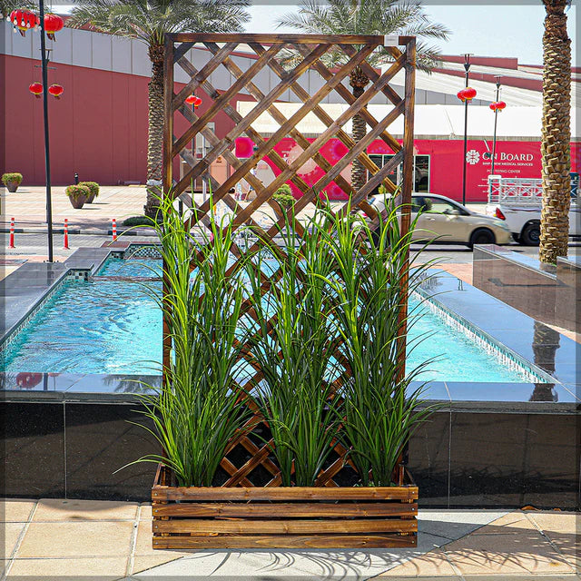 Fence Pot Stand For Courtyards, Terraces, And Outdoor Spaces-GCC Home Center