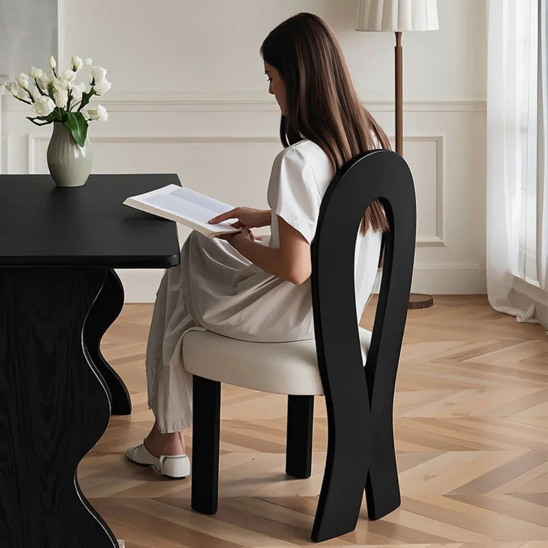 Luxurious Marble Top 6 Seater Dining Set