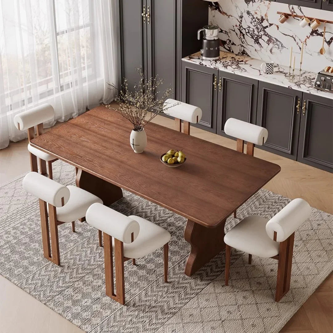 Modern Luxury Verona Wave 6 Seater Dining Set