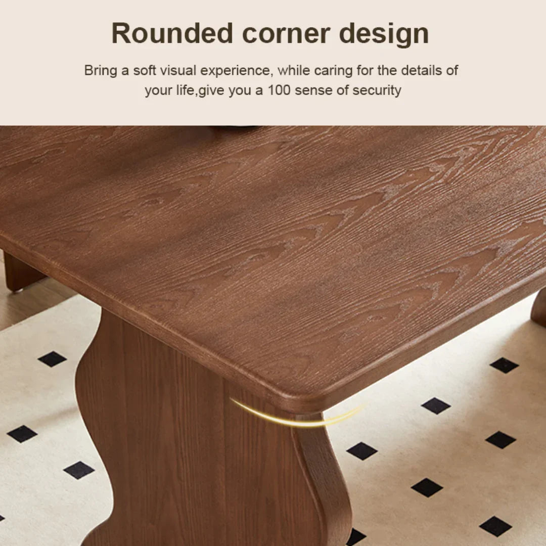 Modern Luxury Verona Wave 6 Seater Dining Set