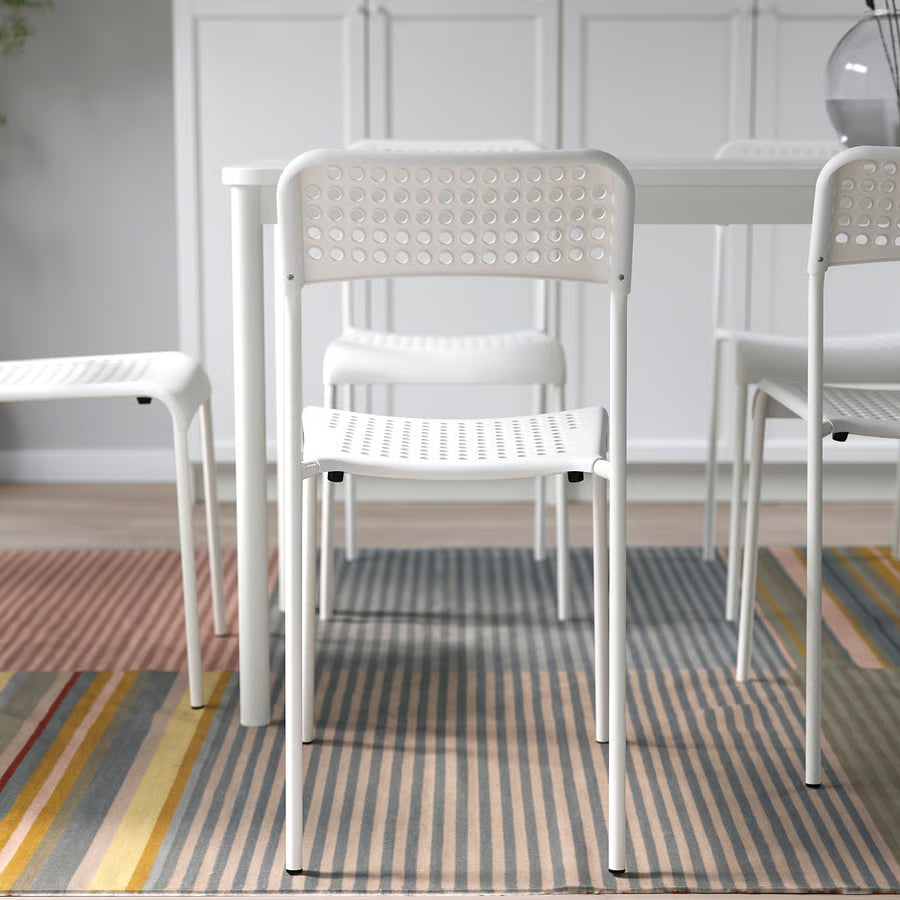 Chair – White | Stackable & Lightweight