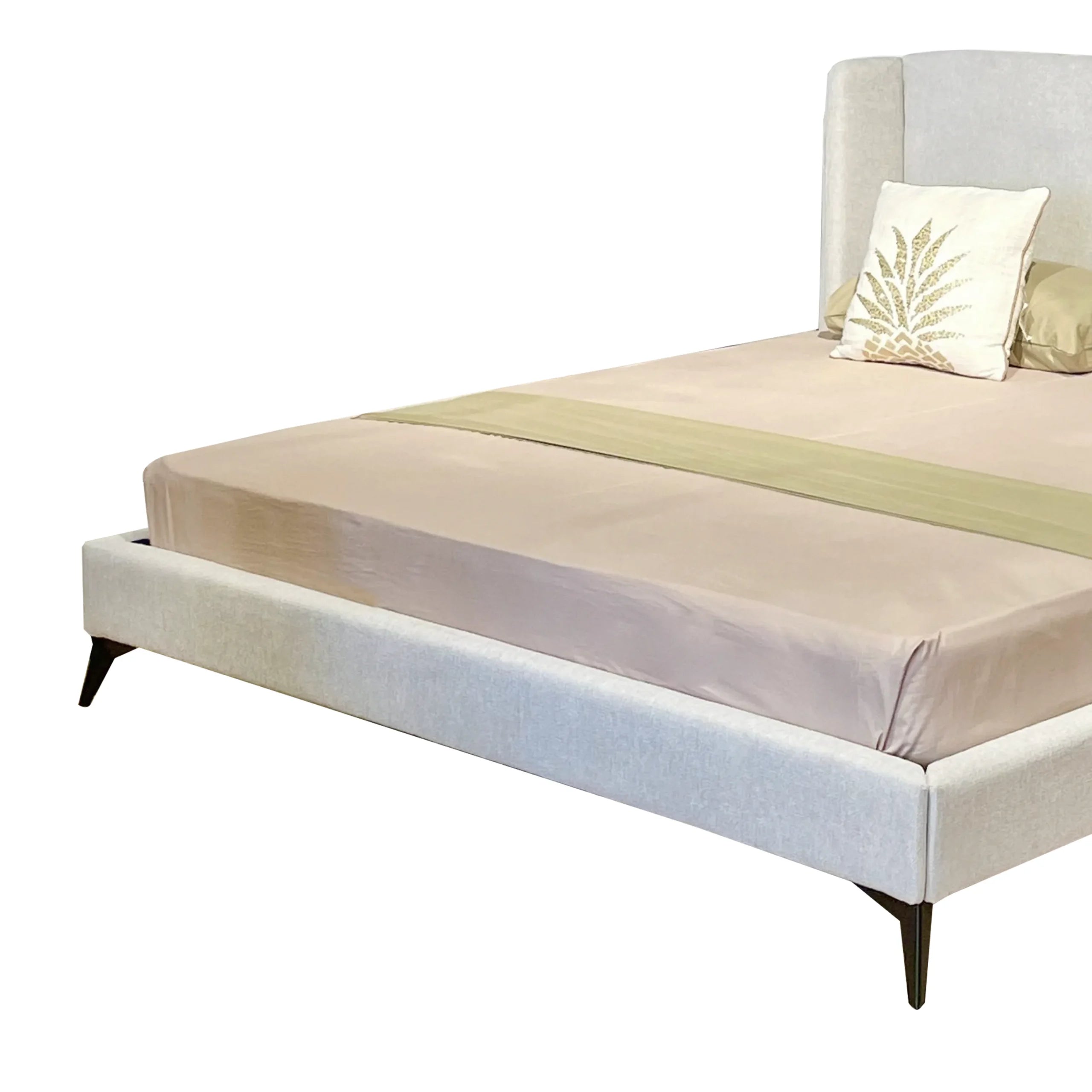 Amora King Bed – Beige