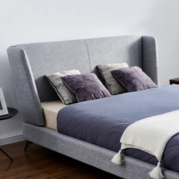 Amora King Bed – Grey