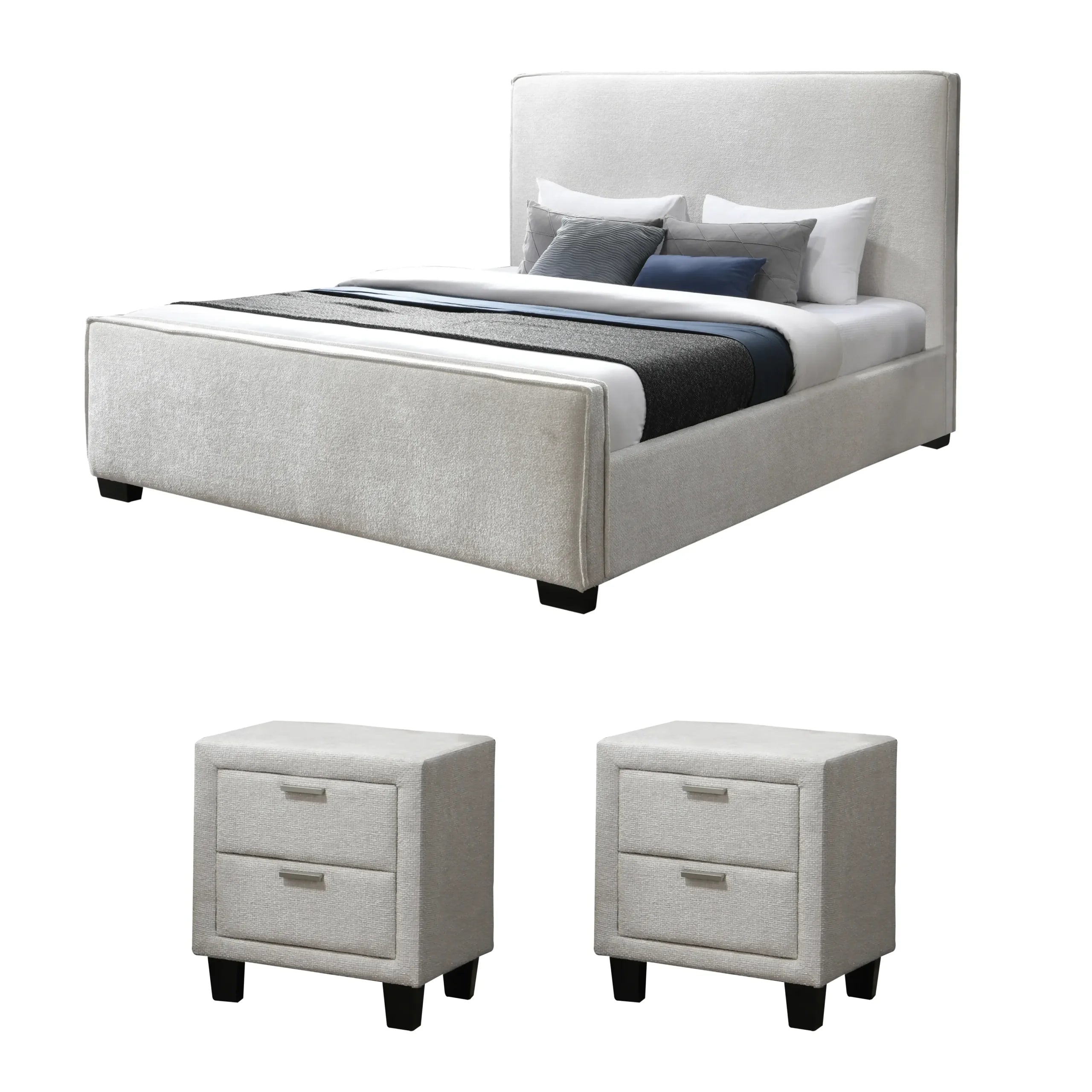 3 Pcs King Bedroom set