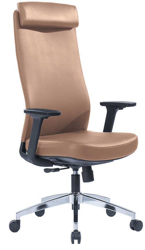 PU Leather High Back Ergonomic Chair