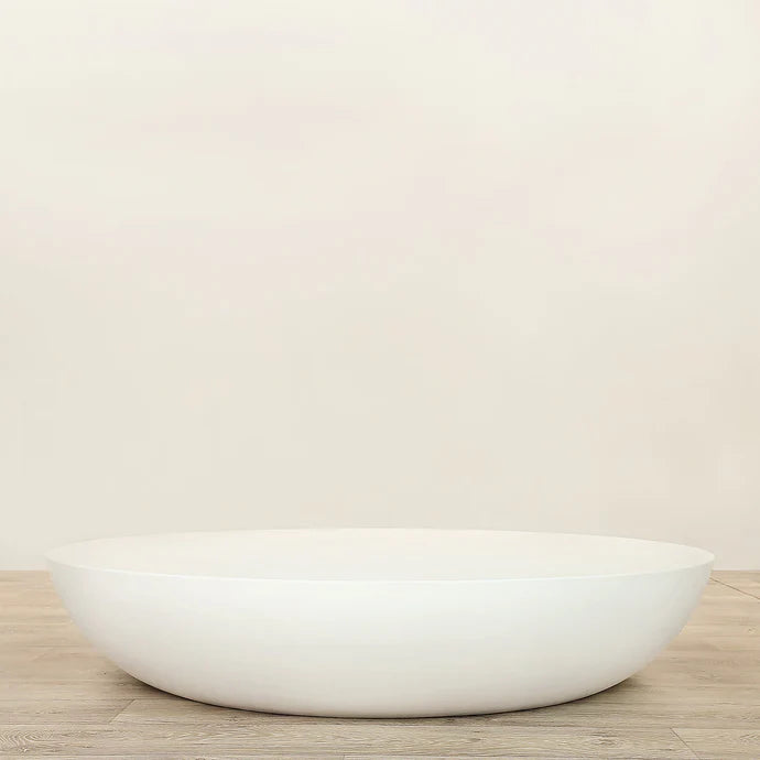 Concrete Coffee Table in Dark Grey & Ivory