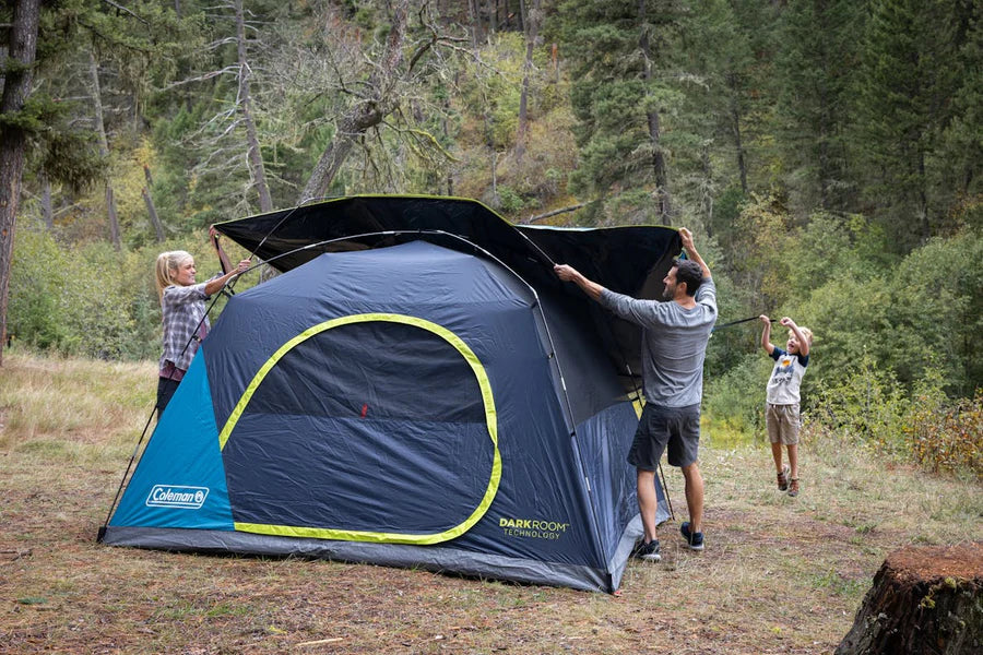 Coleman 6-Person Dark Room Skydome Camping Tent