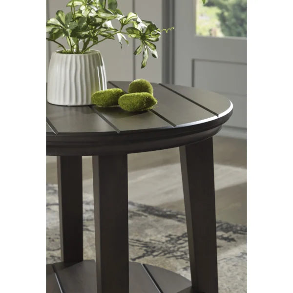 Traditional Round End Table - Coffee Table