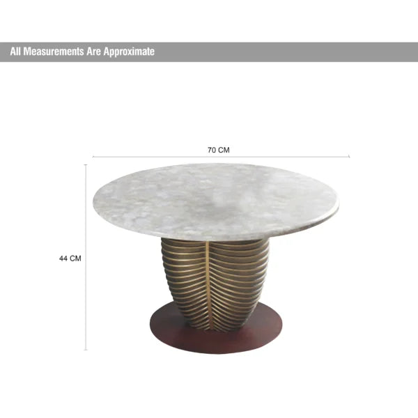 Round Coffee Table - Sleek Simplicity for Modern Living