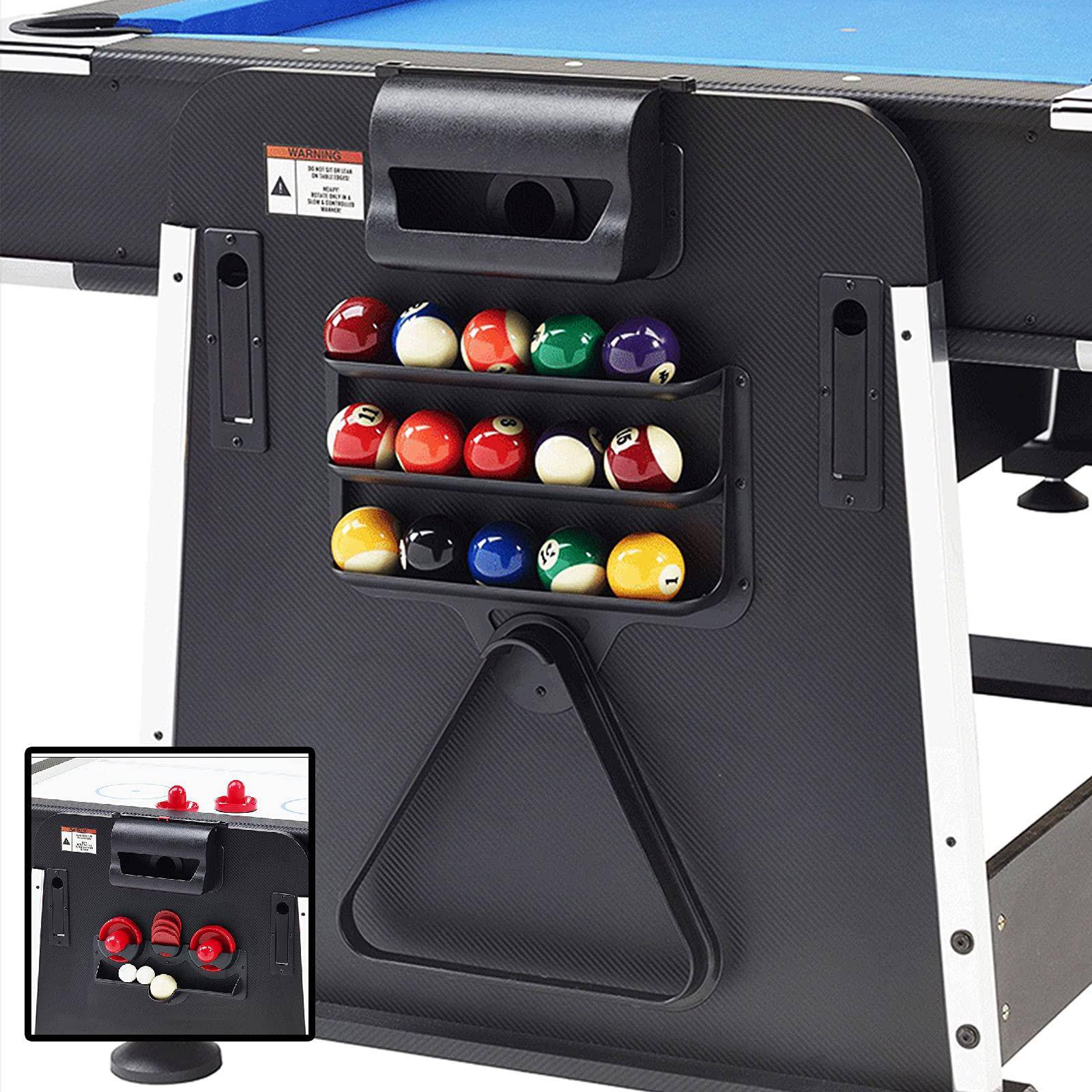 4 in 1 DGMT-3005 7ft Blue Pool Table Billiard + Air Hockey + Tennis Table-GCC Home Center