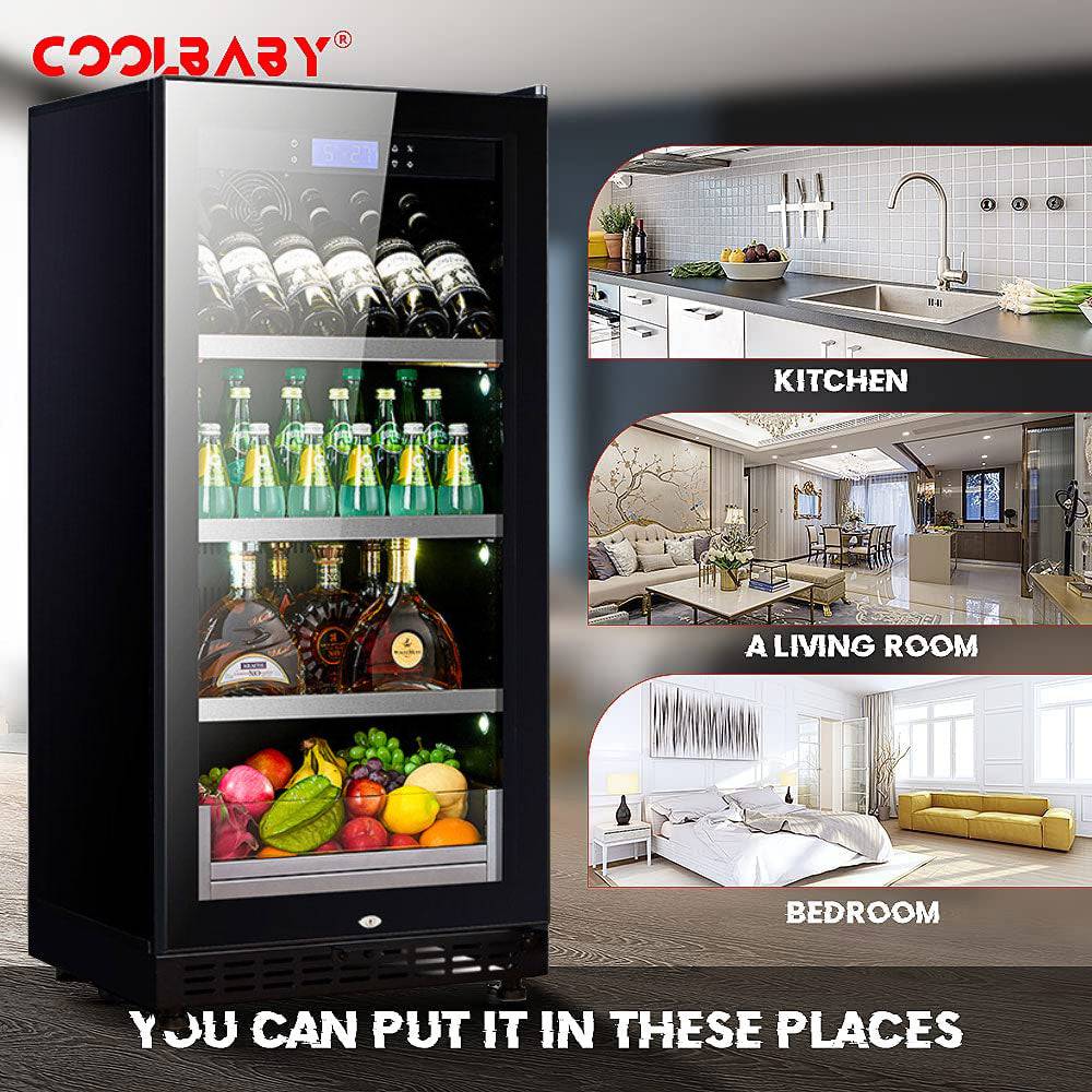 Customizable Eight-Layer Wine Cabinet with Intelligent Refrigeration and Delicate Design