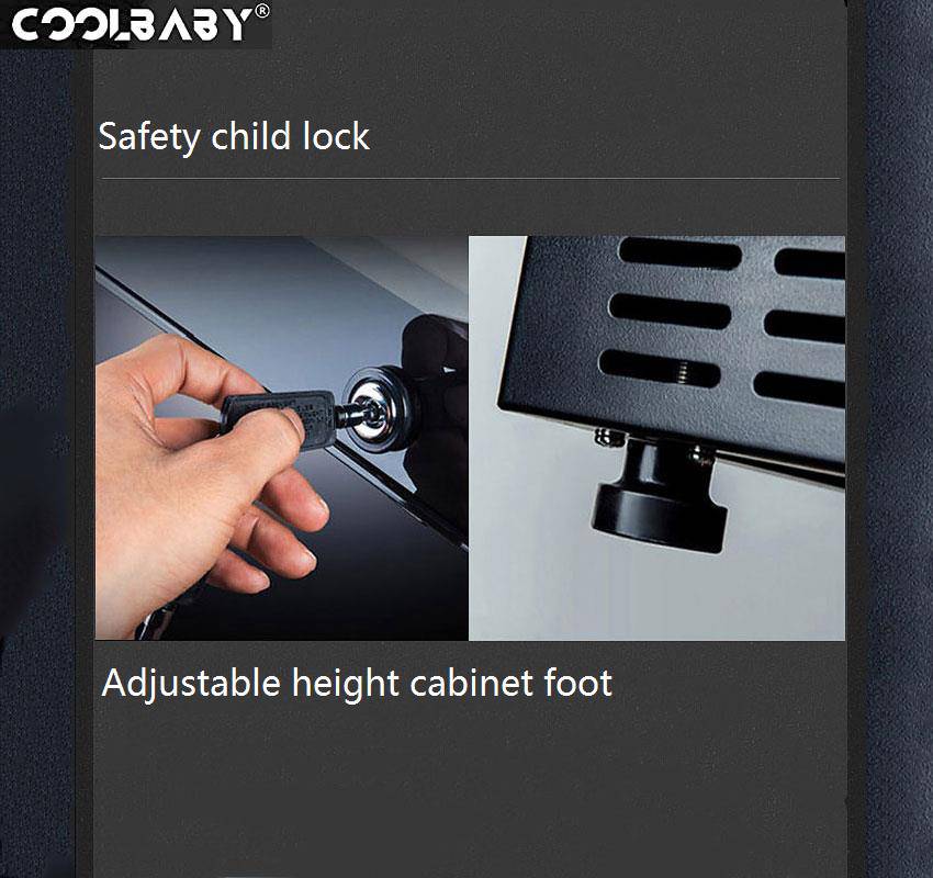 Customizable Eight-Layer Wine Cabinet with Intelligent Refrigeration and Delicate Design