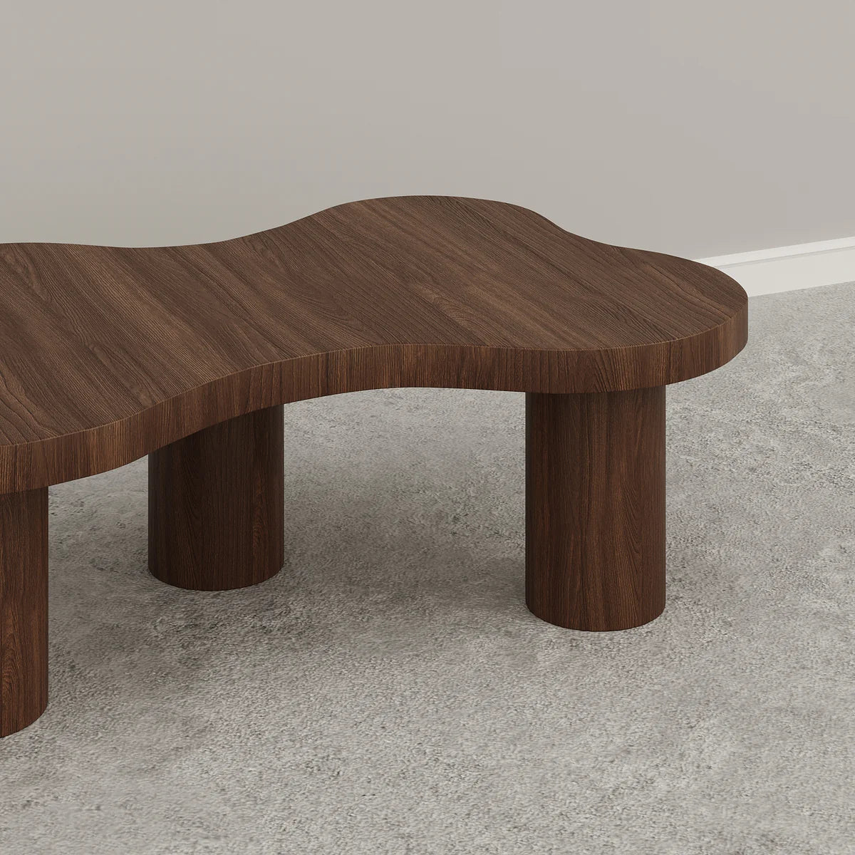 Coffee Table – Modern Walnut Elegance