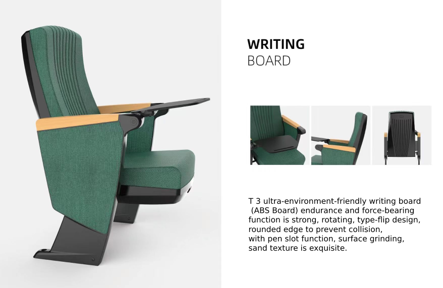 Auditorium Chair – Theater & Cinema Seating with Optional Tablet Arm