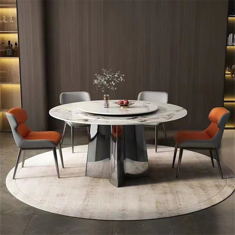 Elegant Round Dining Table - Luxury Statement Piece-GCC Home Center