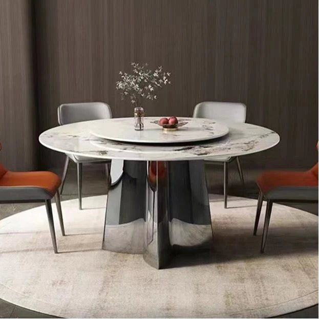 Elegant Round Dining Table - Luxury Statement Piece-GCC Home Center