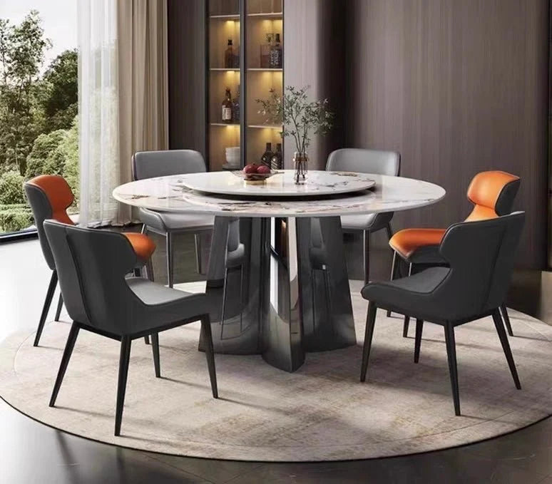 Elegant Round Dining Table - Luxury Statement Piece-GCC Home Center