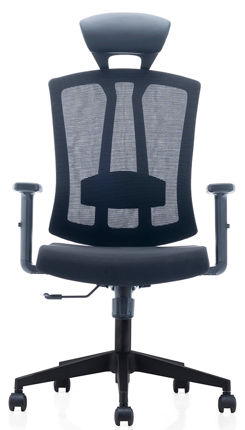 High Back Mesh Ergonomic Chair for Office with Chrome Base