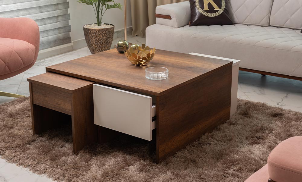 Solid Wood Coffee Table