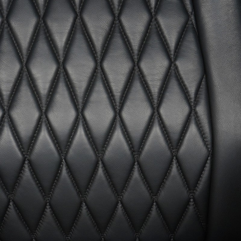 Probo Executive High Back Original Leather Chair (Black)-GCC Home Center