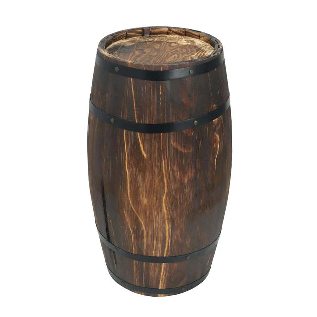 Wooden Decorative Barrel, Garden Decoration-GCC Home Center