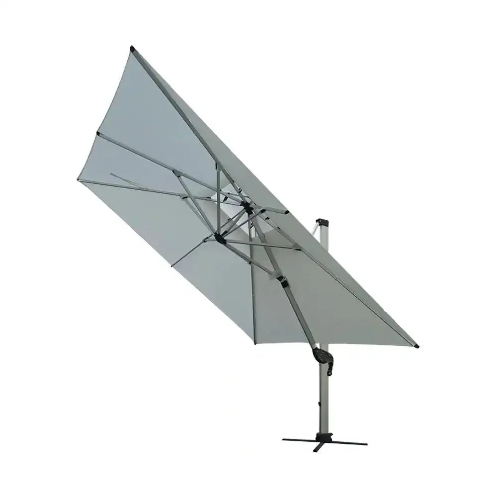 Aluminum Garden Umbrella With Rotating Handle-GCC Home Center