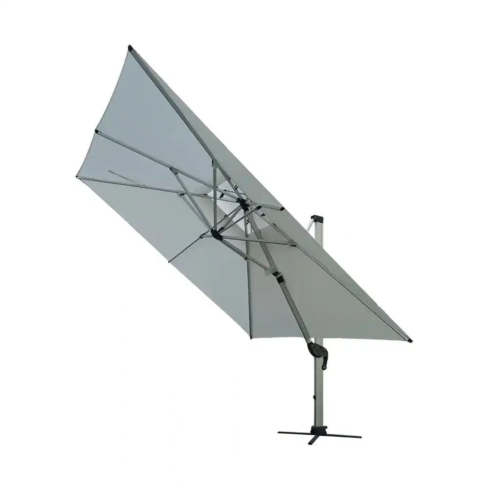 Aluminum Garden Umbrella With Rotating Handle-GCC Home Center