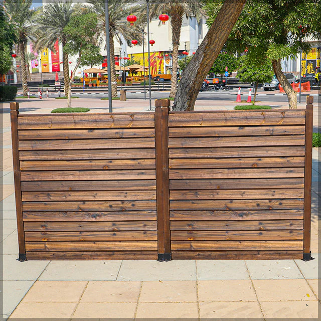 Wooden Garden Fence To Support Climbing Plants-GCC Home Center